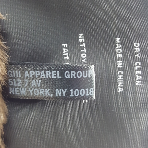 NEW Suede Faux Fur Open Vest Marc New York (L) - Picture 7 of 9